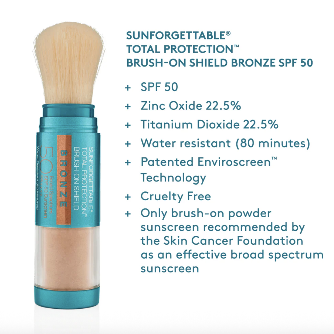 Brush-On EnviroScreen Protection Face Shield SPF50 - Bronze - Image 3